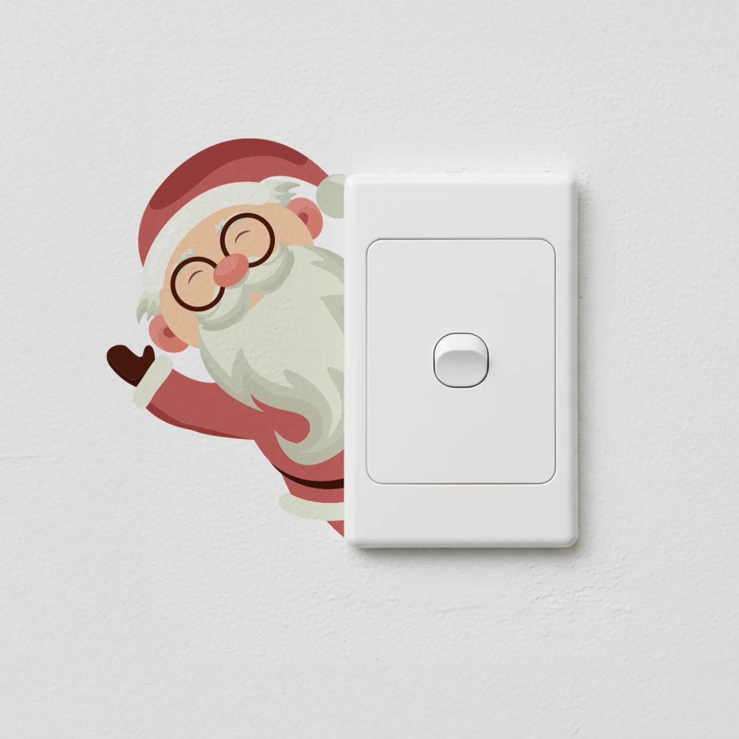 Festive Light Switch Decals: Set of 4 - Free Gift