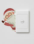 Festive Light Switch Decals: Set of 4 - Free Gift