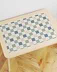 Flisat Table Checkers Blue Decal - Furniture Decals