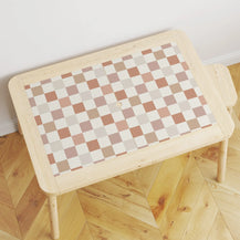 Flisat Table Checkers Neutral Decal