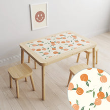 Flisat Table Fruity Peaches Decal