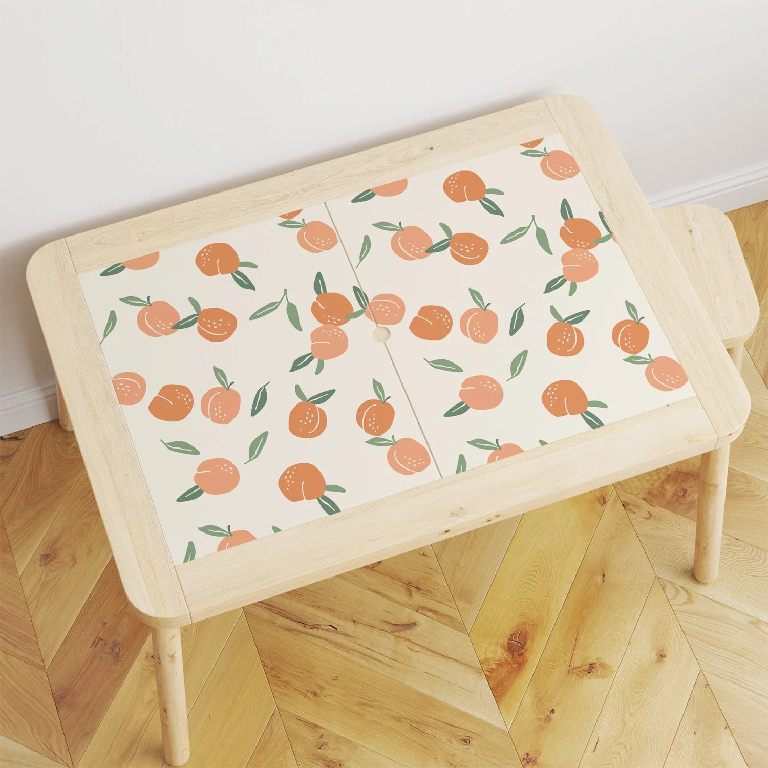 Flisat Table Fruity Peaches Decal - Furniture Decals