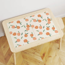 Flisat Table Fruity Peaches Decal