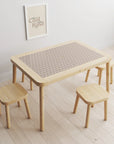 Flisat Table Scallops Neutral Decal - Furniture Decals