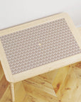 Flisat Table Scallops Neutral Decal - Furniture Decals