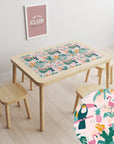 Flisat Table Tropical Paradise Decal DF3.