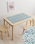 Flisat Table Vintage Florals Decal DF3.