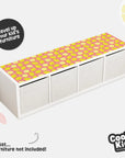 Kallax Shelf Fruity Lemons Decal - Furniture Decals