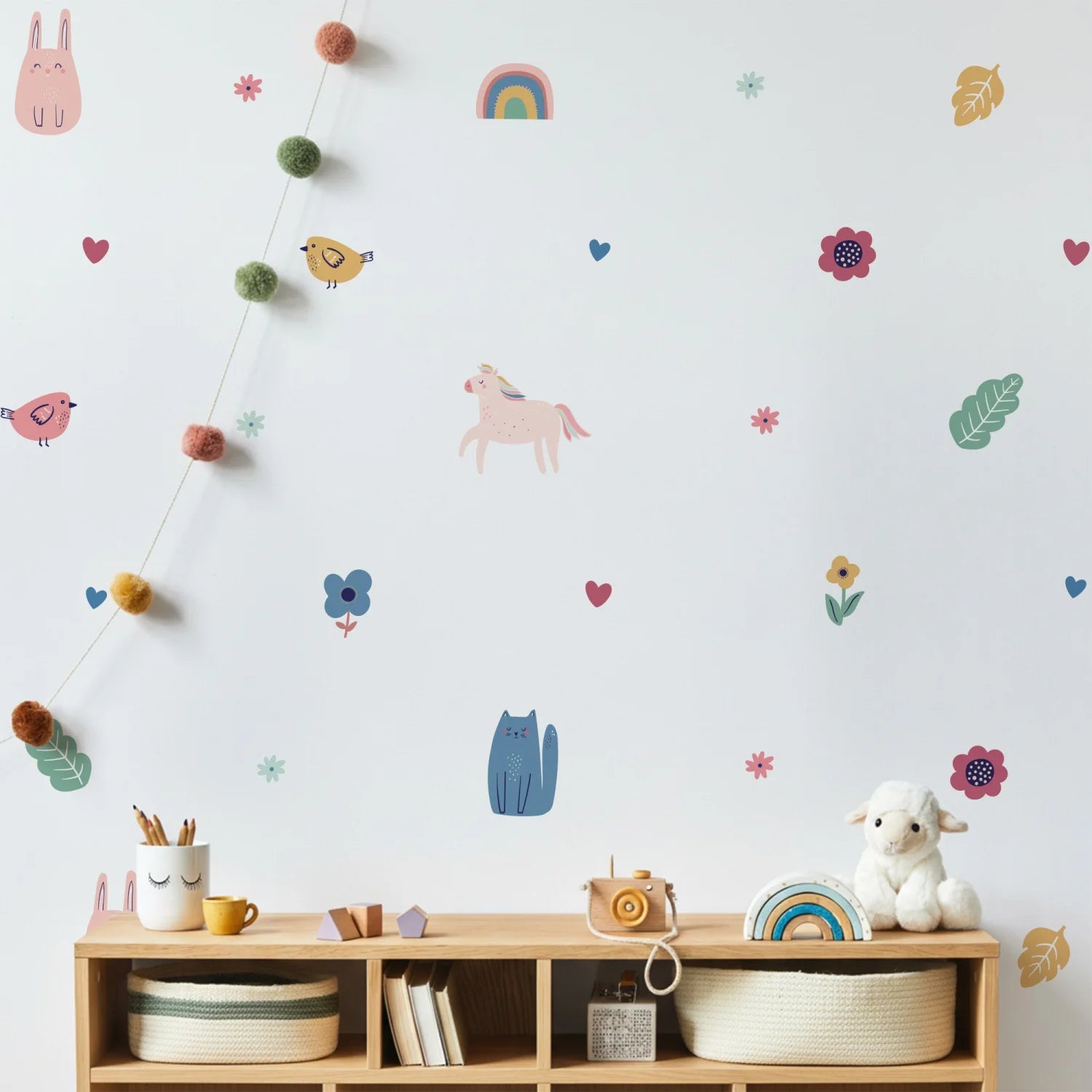 Garden Party Wall Decals - DW5. Animal