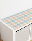 Kallax Shelf Gingham Multi Decal - Furniture Decals
