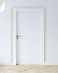 Greens Scalloped Border Decals - Apple - DW14. Borders