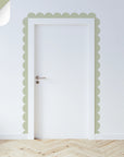 Greens Scalloped Border Decals - Artichoke - DW14. Borders