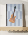Guitar Wall Print - WP1. Prints