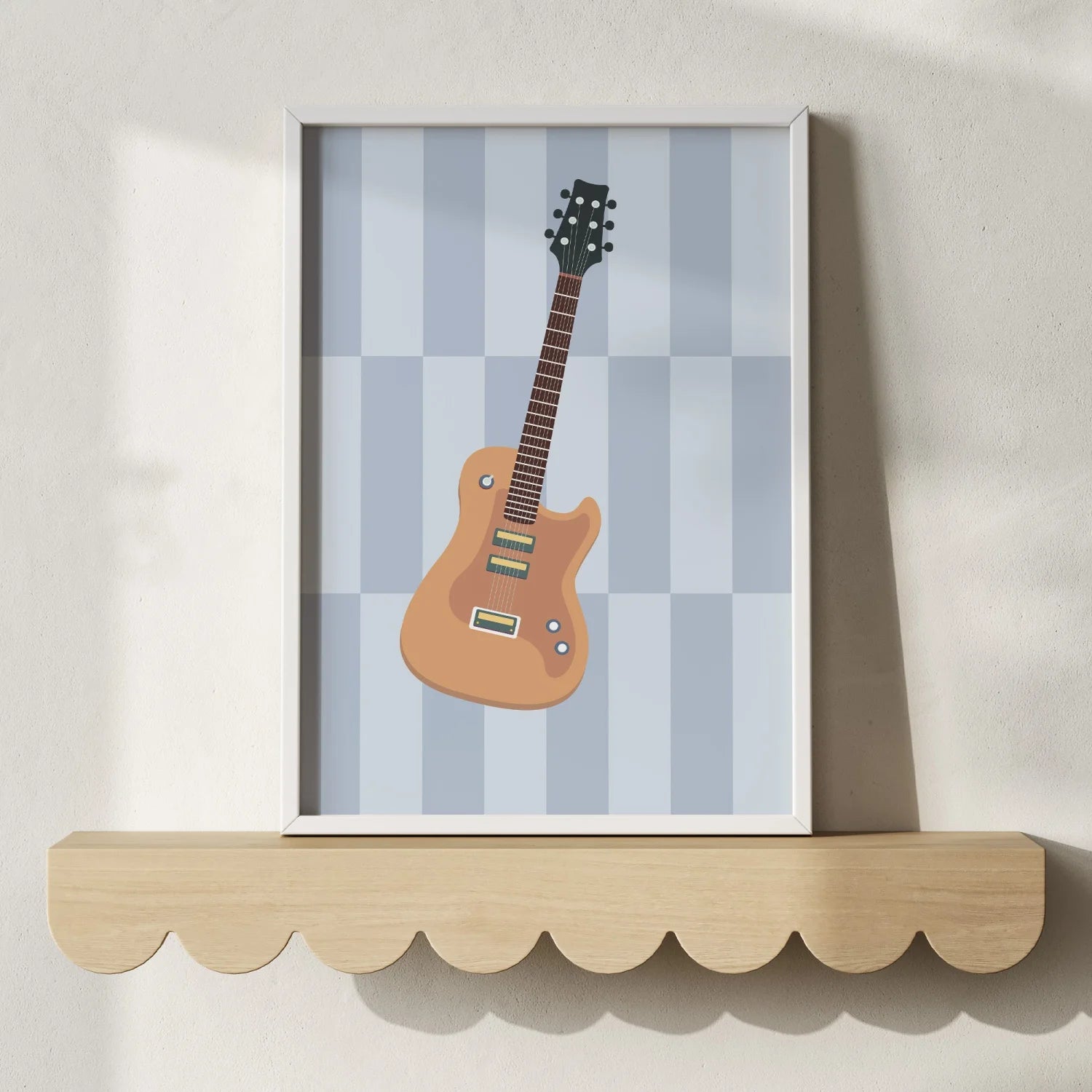 Guitar Wall Print - WP1. Prints