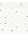 Hearts Wall Decal - Small Set - Red - DW1. Shape Decals