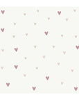 Hearts Wall Decal - Small Set - Red - DW1. Shape Decals