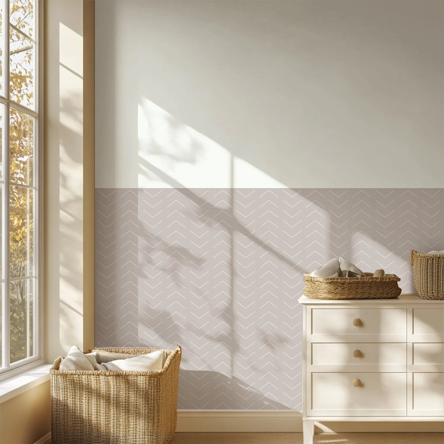 Herringbone Patterned Wall Panels - DW11.