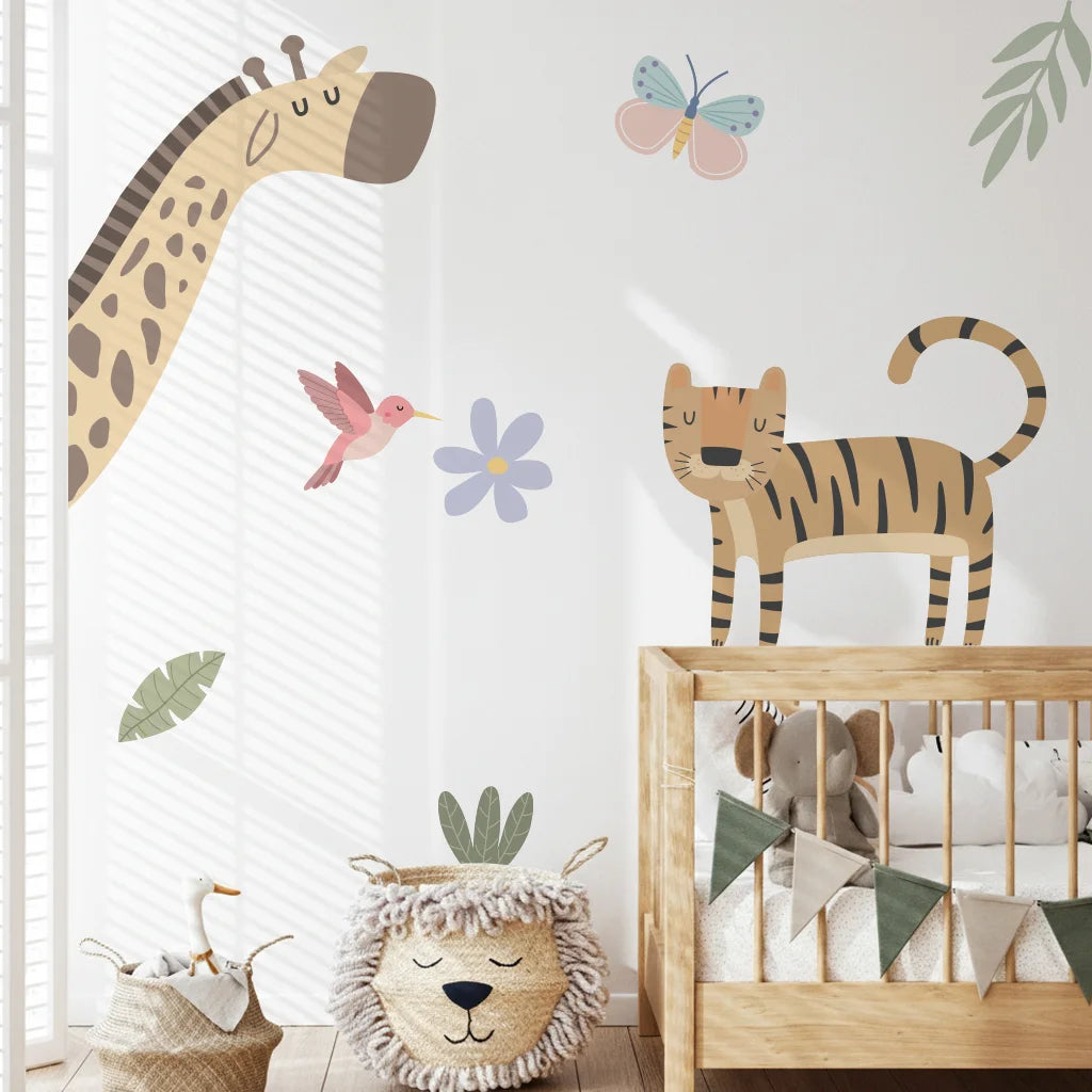 Jungle Crew Wall Decals - DW5. Animal