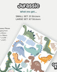 Jurassic Themed Wall Decals - Decals - Animals