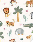 Trofast Top Animals on Safari Decal - Furniture Decals