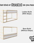 Kura Bed Arcs Neutral Decals - Furniture Decals - Kura Bed