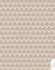 Flisat Table Scallops Neutral Decal - Furniture Decals