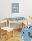 Latt Table Animals In Space Decal DF4.
