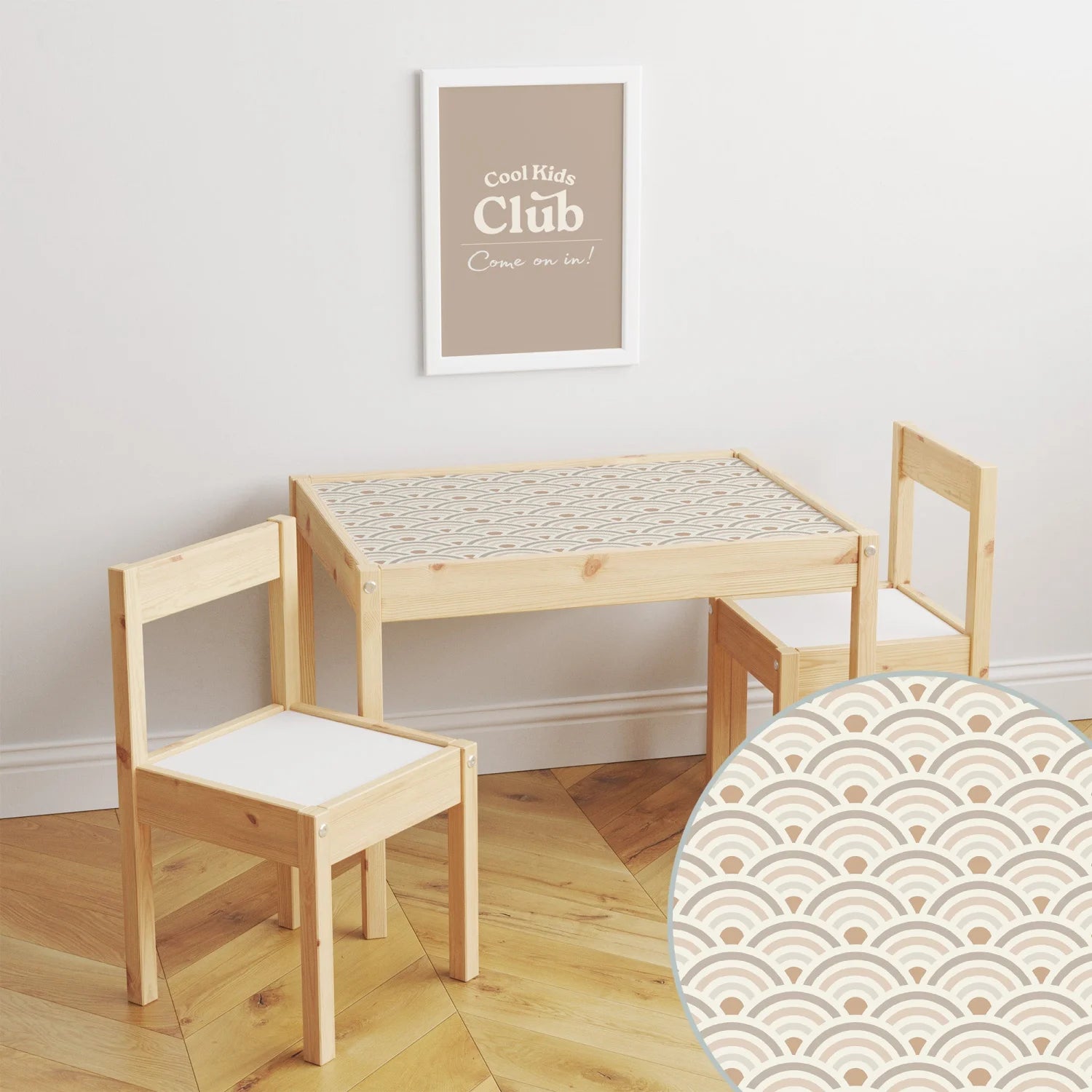 Latt Table Arcs Neutral Decal DF4.
