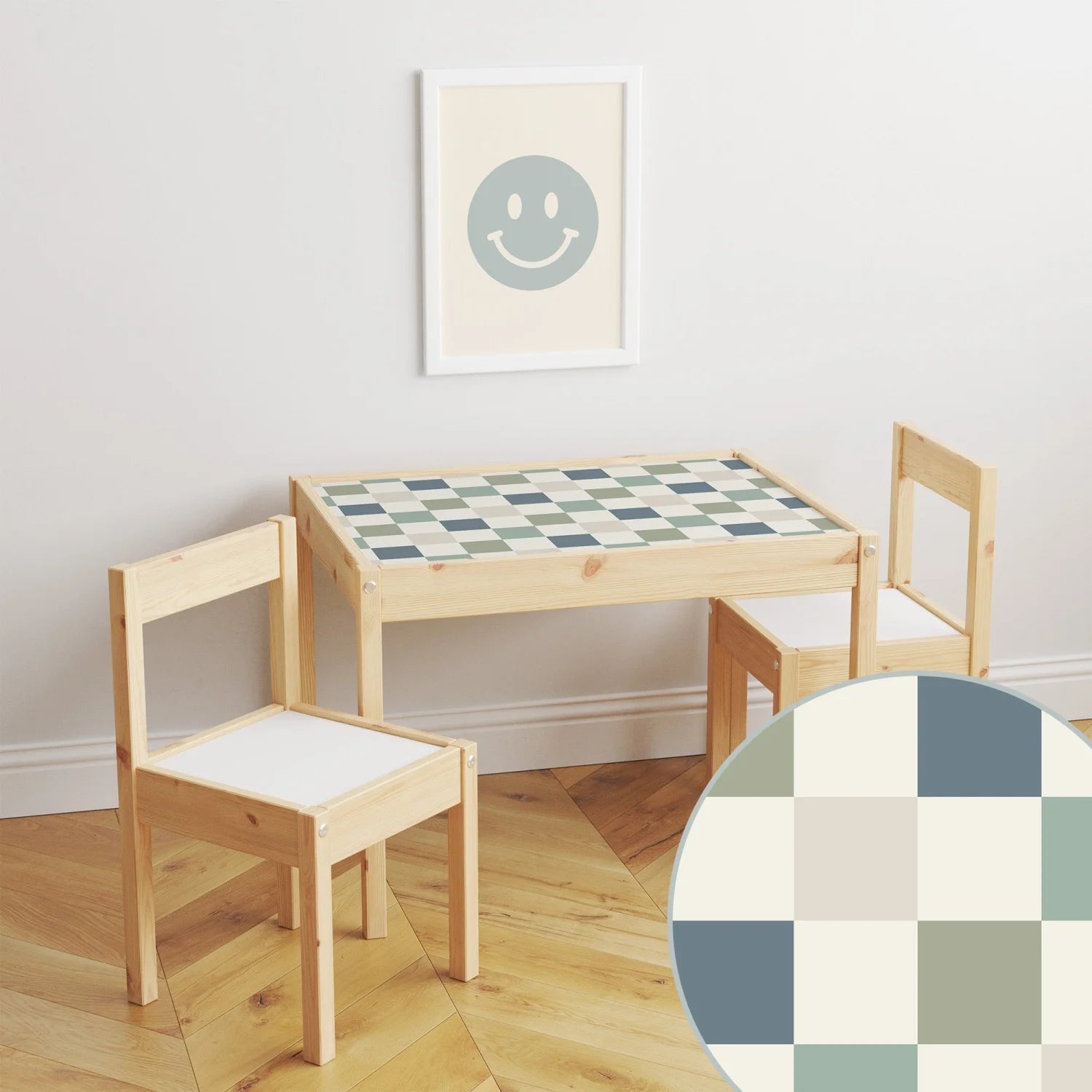 Latt Table Checkers Decal DF4.