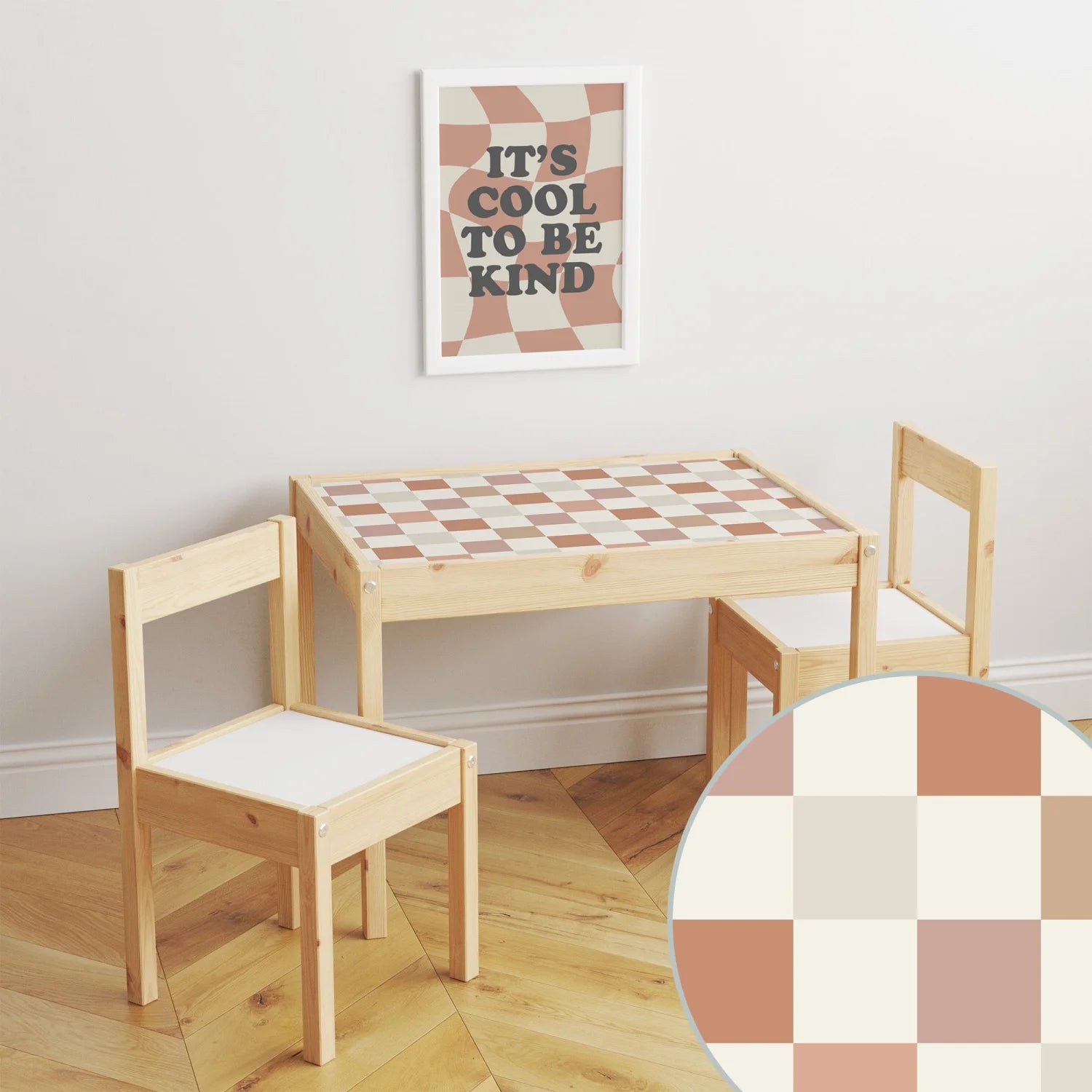 Latt Table Checkers Decal DF4.