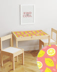 Latt Table Fruity Lemons Decal DF4.