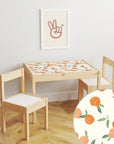 Latt Table Fruity Peaches Decal DF4.