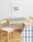 Latt Table Gingham Decal DF4.