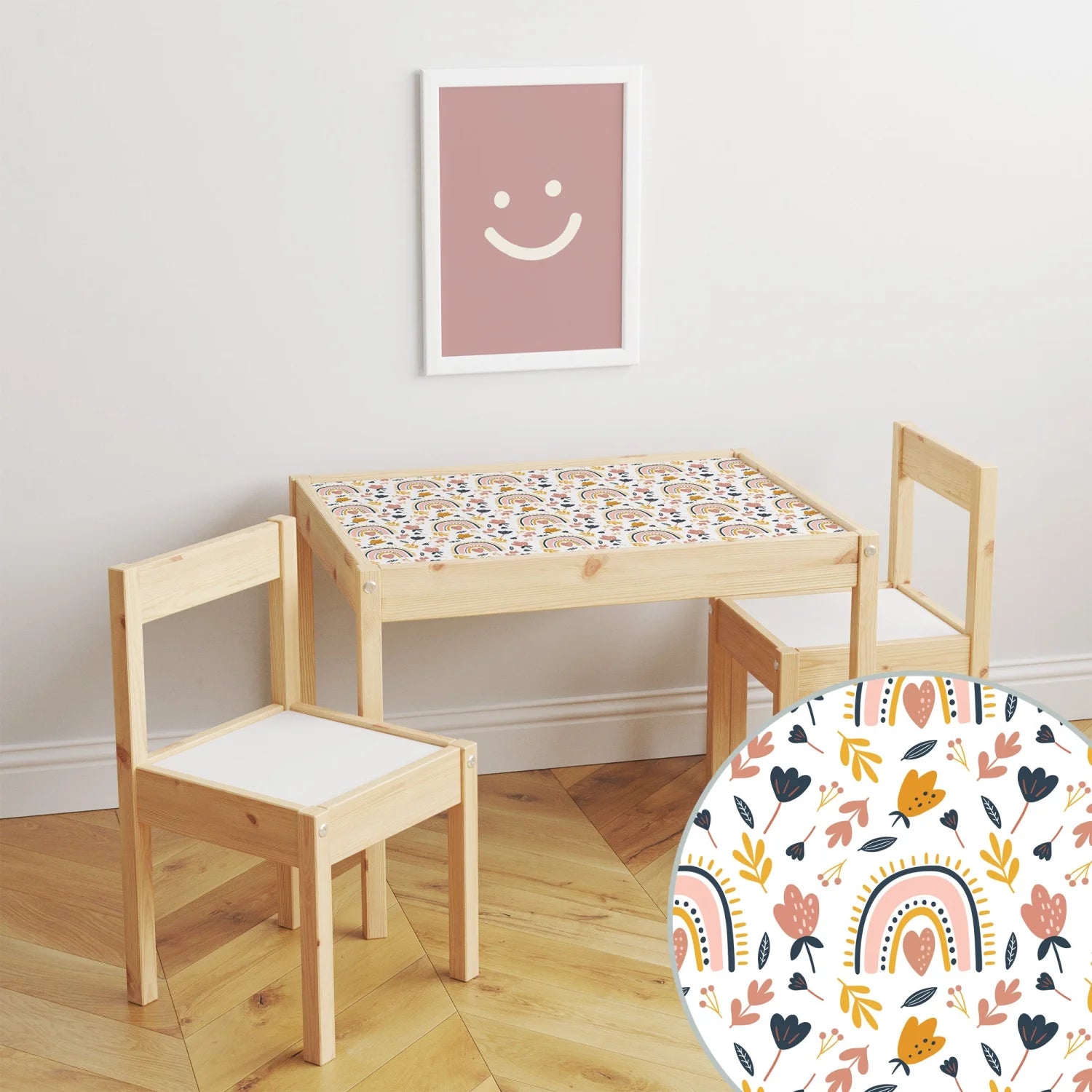 Latt Table Natures Harmony Decal DF4.