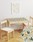 Latt Table Playful Dinos Decal DF4.