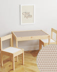 Latt Table Scallops Decal DF4.