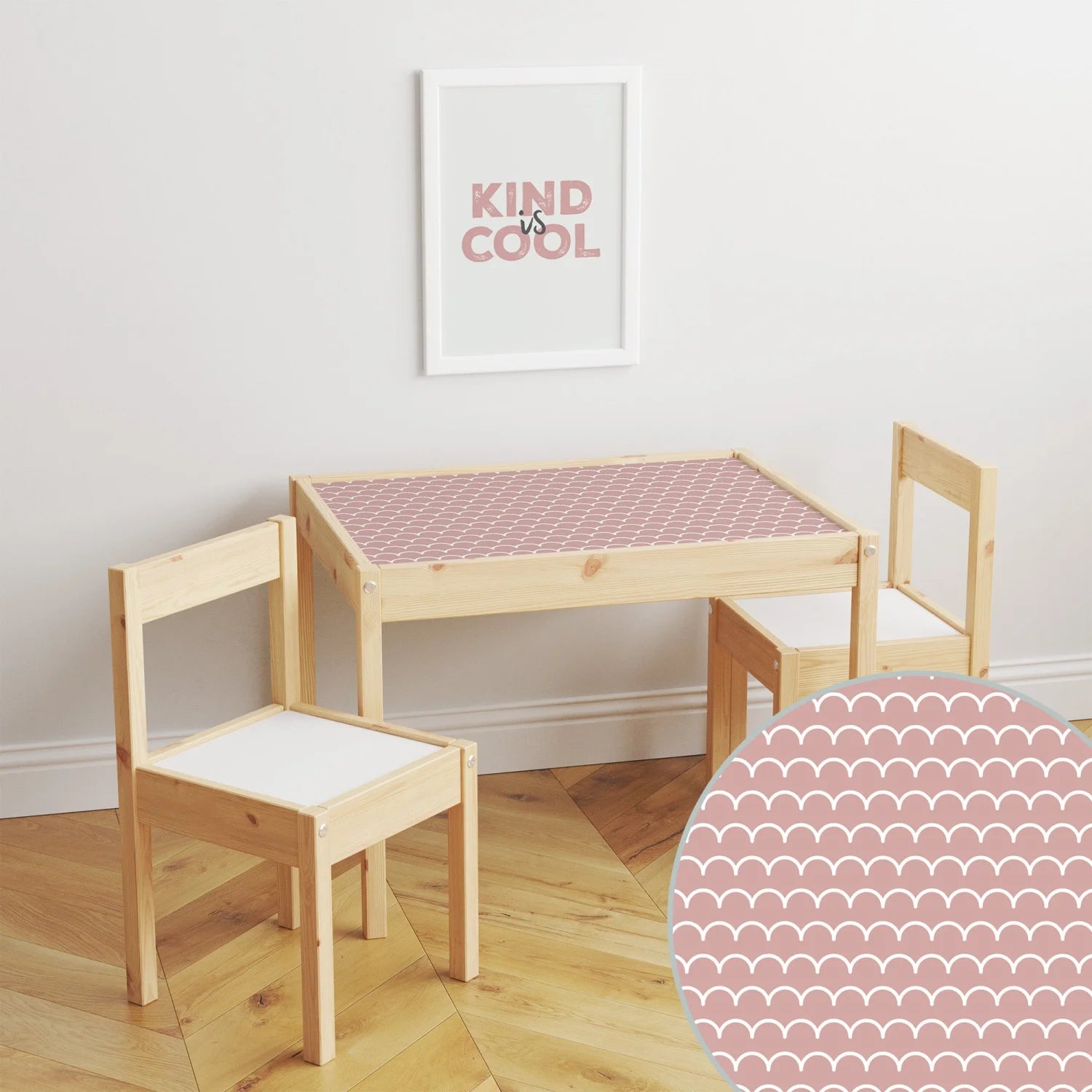 Latt Table Scallops Decal DF4.