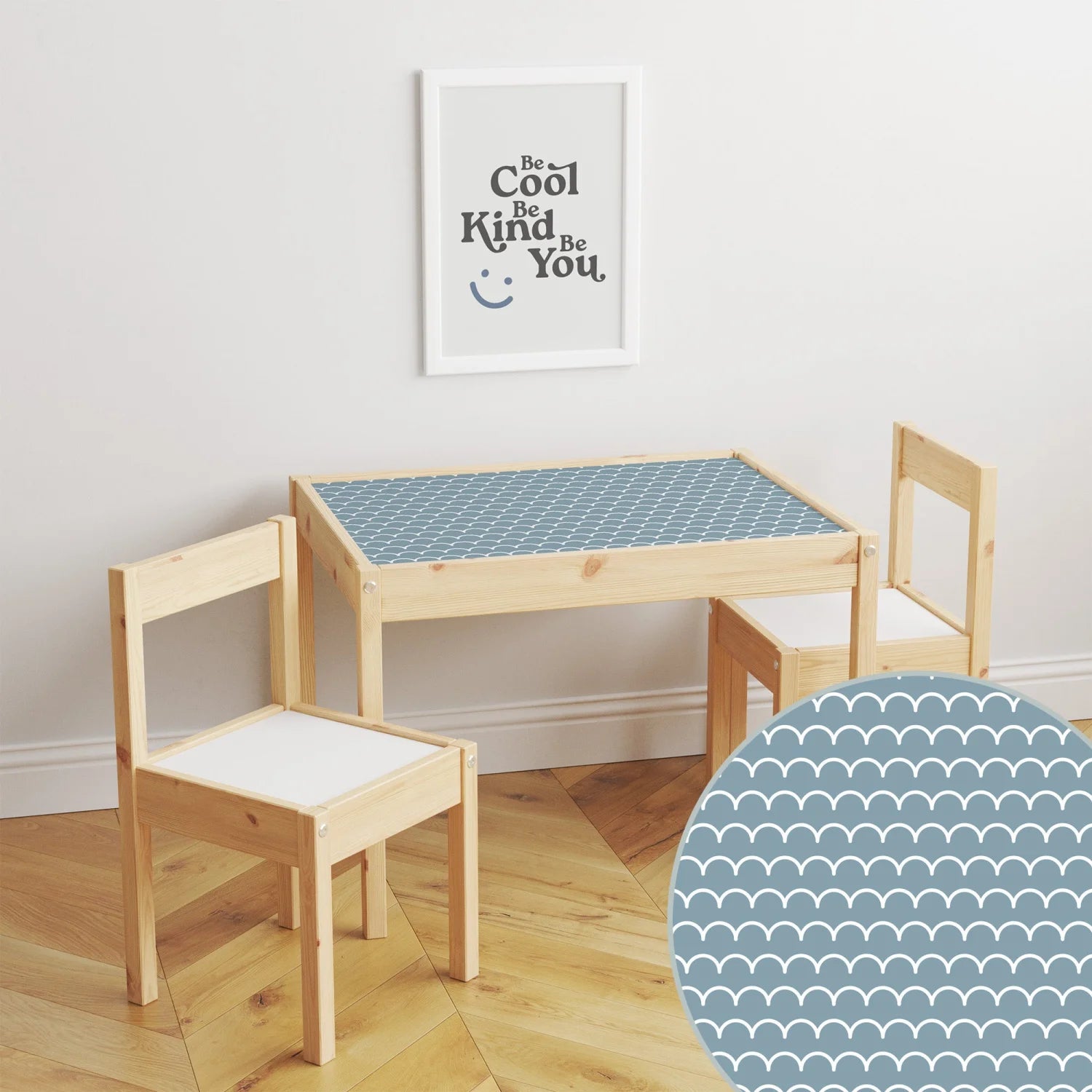 Latt Table Scallops Decal DF4.