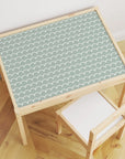 Latt Table Scallops Decal - DF4.