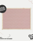 Latt Table Scallops Nude Decal - Furniture Decals - Latt