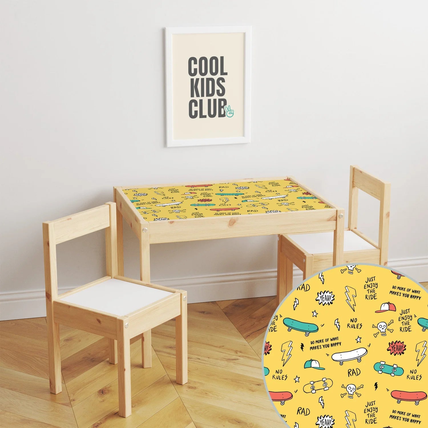 Latt Table Skater Vibes Decal DF4.