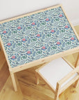 Latt Table Vintage Florals Decal - Furniture Decals - Latt
