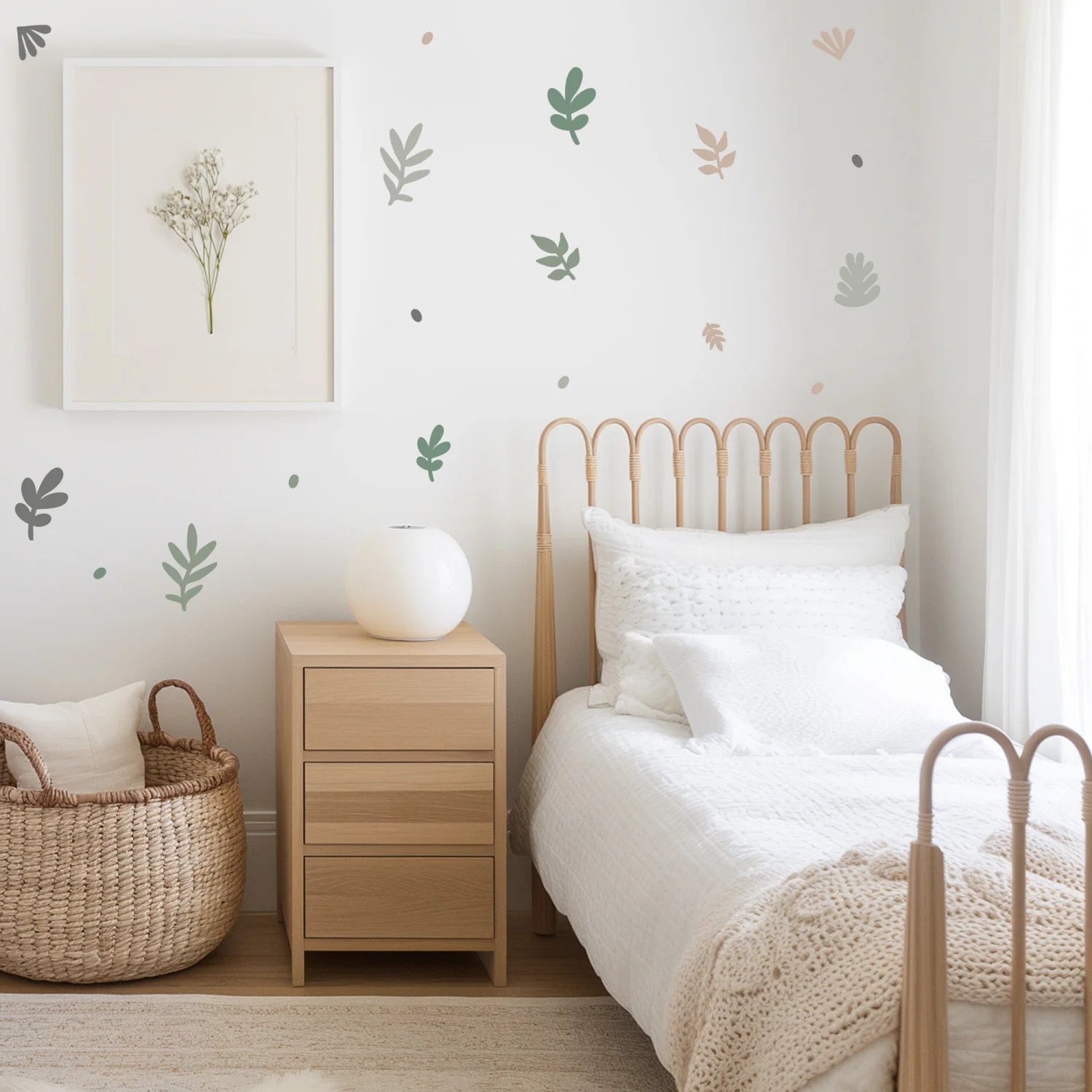 Leafy Greens Wall Decal - Decals - Florals