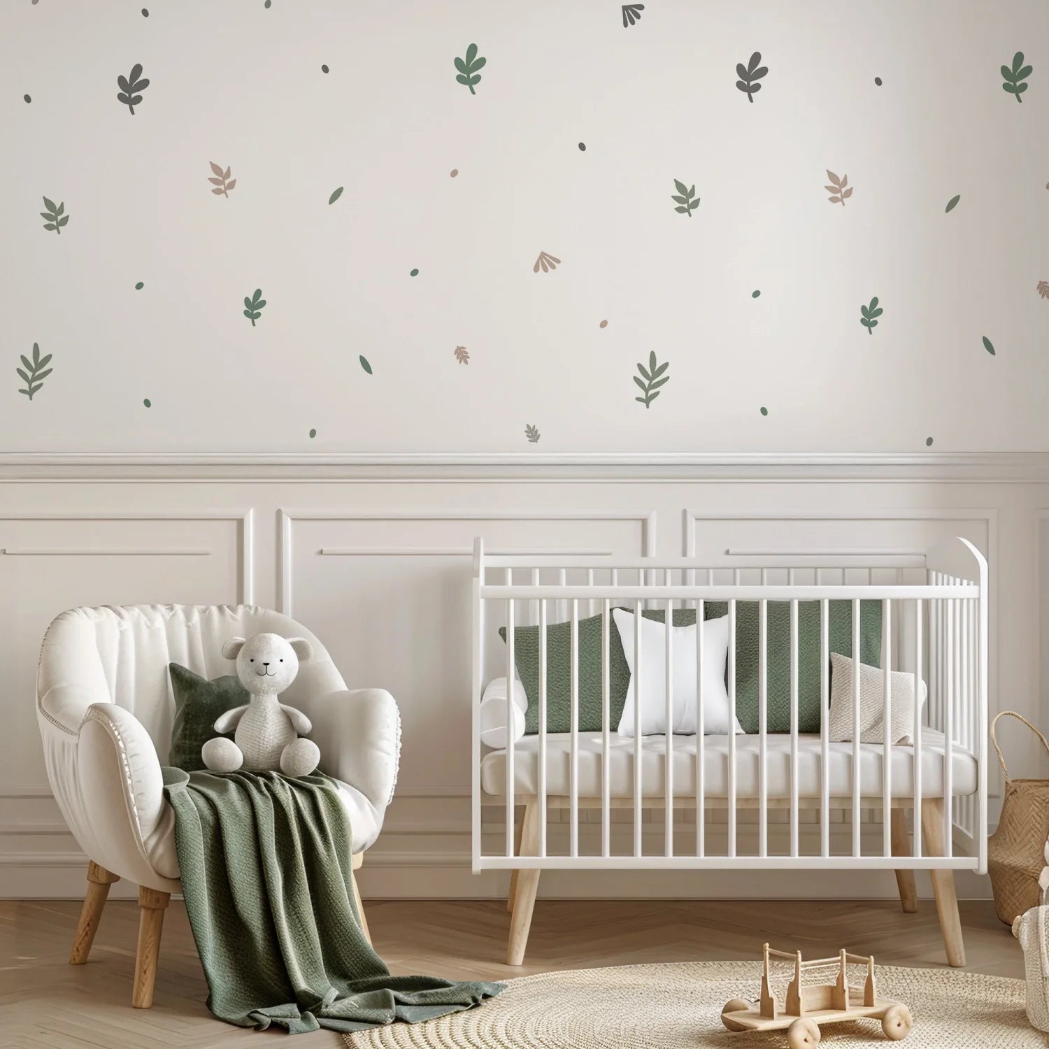 Leafy Greens Wall Decal - Decals - Florals