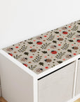 Kallax Shelf Leafy Ladybirds Decal - Furniture Decals