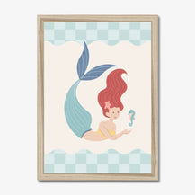 Lulu the Mermaid Print