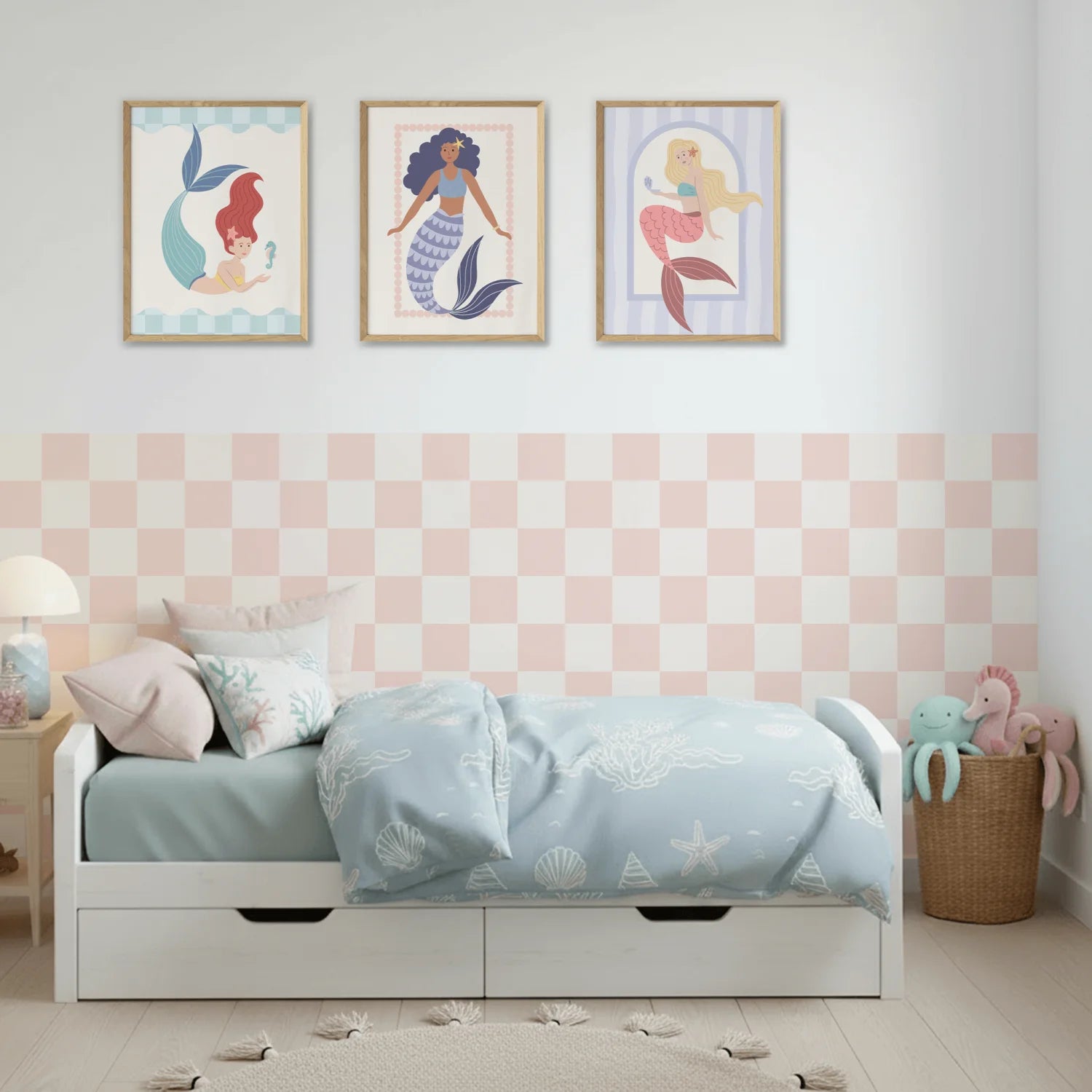 Maya the Mermaid Print - WP1. Wall Prints