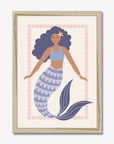 Maya the Mermaid Print - WP1. Wall Prints