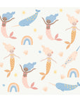 Mermaids - Patterned - Small - Coral - DW6. Fantasy Decals