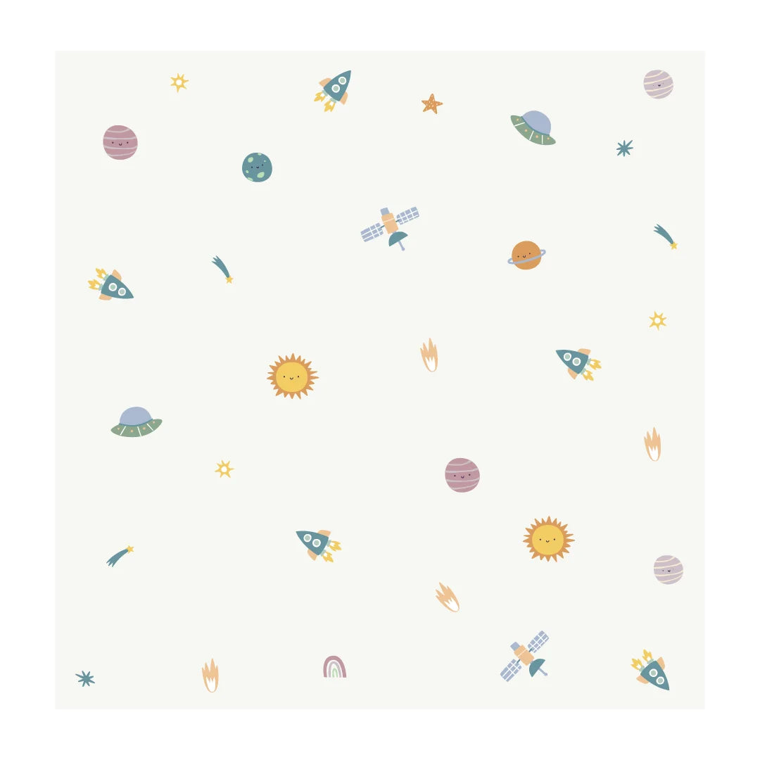 Mixed Planets Wall Decal - DW7. Space Decals